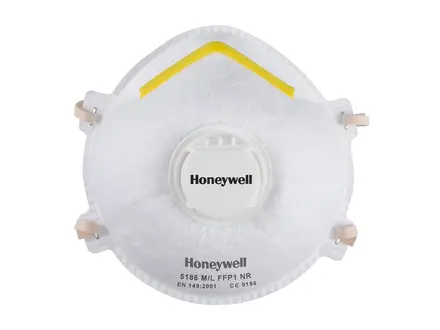 Honeywell 5186 ML stofmasker cup FFP1 NR V met uitademventiel
