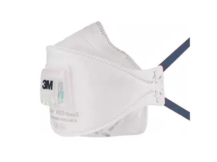 3M Aura 9322+ Gen3 folding dust mask FFP2 with exhalation valve