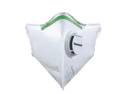 Masque anti-poussière pliable Honeywell 2211-V2 FFP2 NR DV avec valve d'expiration
