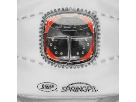 JSP Springfit 435ML dust mask FFP3 with Typhoon exhalation valve