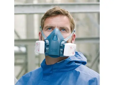 3M 7503 Half Face Mask Double Filter Size L