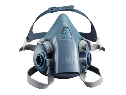 Masque demi-visage à double filtre 3M série 7500