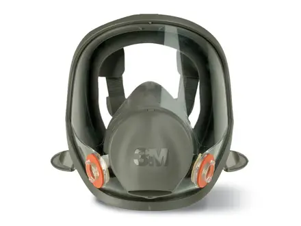 3M 6900 full face mask elastomer with dual filter size L