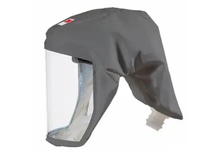 Cagoule intégrée 3M Versaflo S-333LG avec joint facial et visière en PETG