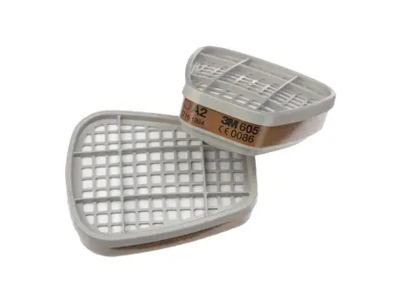 3M 6055 damp- en gasfilter A2 voor 6000/6500/7000/7500 serie