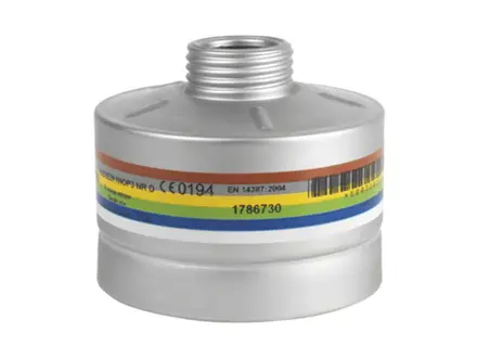 Honeywell combifilter aluminium A2B2E2K1 NO P3 voor RD40 maskers
