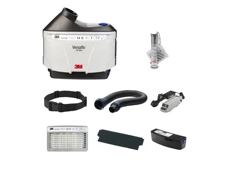 3M Versaflo TR-315E+ air filter system starter kit with motor unit