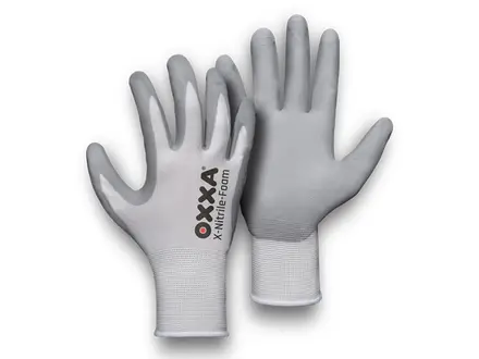 Gants Oxxa X-Nitrile-Foam 51-280 en nitrile, protection mécanique