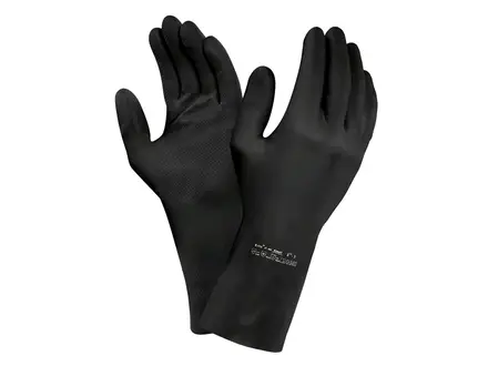 Ansell AlphaTec 87-118 glove latex chemical resistant