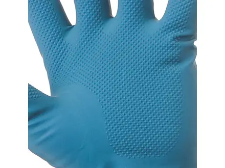 Hycare handschoen latex geel maat M