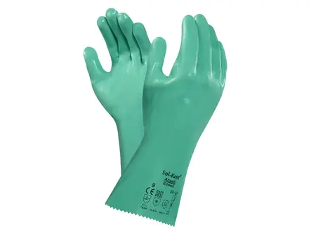 Ansell AlphaTec 39-124 handschoen nitril chemiebestendig maat 10