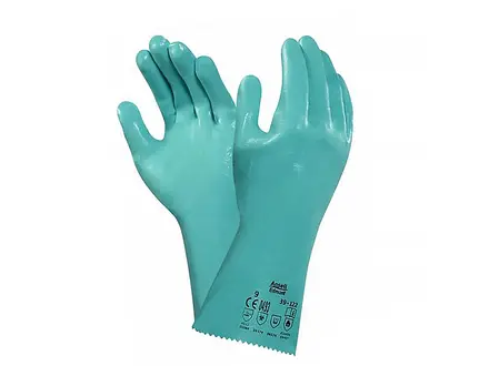 Gants Ansell AlphaTec 39-122 / 39-124 en nitrile résistant aux produits chimiques