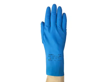 Ansell AlphaTec 87-195 handschoen latex chemiebestendig maat 7,5-8