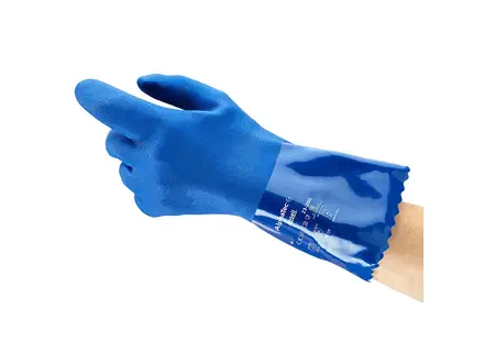 Ansell AlphaTec 23-200 glove PVC chemical resistant size 10
