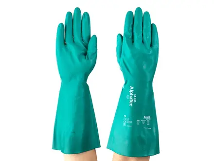 Gant Ansell AlphaTec 58-335 en nitrile résistant aux produits chimiques