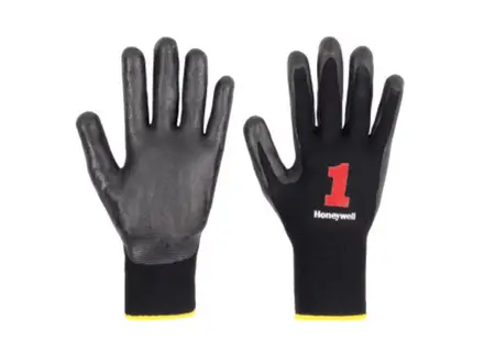 Honeywell Vertigo Black NIT C&G 1 glove nitrile mechanical protection