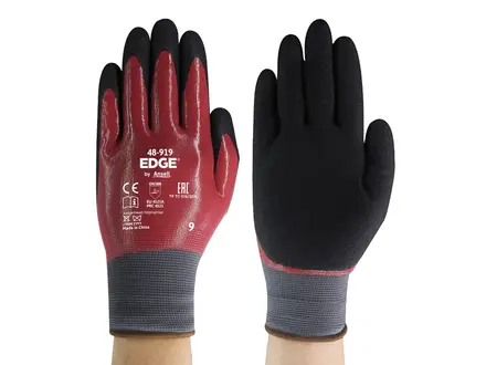 Ansell Edge 48-919 handschoen nitril mechanische bescherming