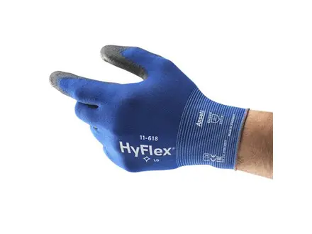 Gant Ansell Hyflex 11-618 en polyuréthane, protection mécanique, taille 9