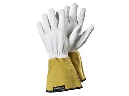 Gant de soudage TIG Ejendals Tegera 126A en cuir/kevlar résistant à la chaleur