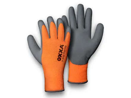 Gants Oxxa X-Grip-Thermo 51-850 en latex, protection mécanique et contre le froid
