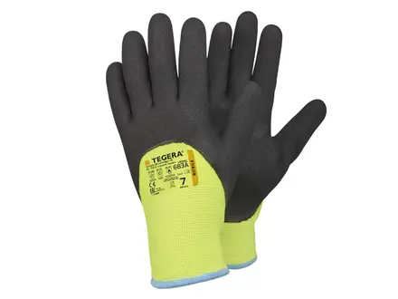 Gants thermiques en nitrile Ejendals Tegera 683A, taille 8