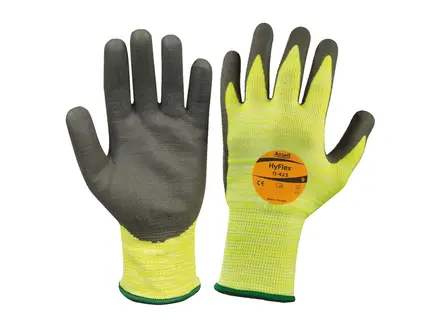 Ansell HyFlex 11-423 glove PU-nitrile cut-resistant size 8