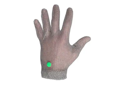 Manulatex Wilco metal glove stainless steel cut-resistant red size M