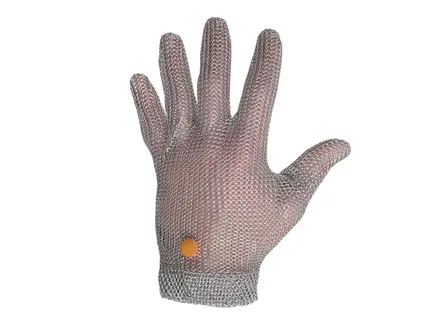 Manulatex Wilco metal glove stainless steel cut-resistant red size M