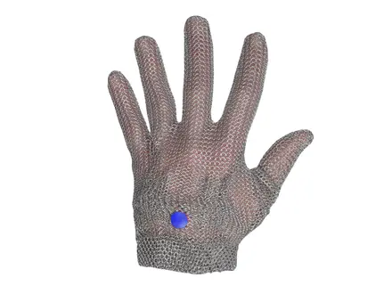 Manulatex Wilcoflex metal glove stainless steel cut-resistant L red size M