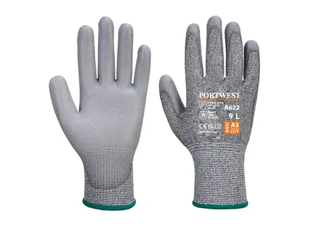 Gant Portwest A622 en polyuréthane résistant aux coupures