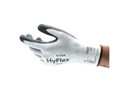 Ansell HyFlex 11-724 PU cut-resistant glove size 11