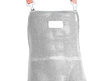 Steel net Type S safety apron stainless steel chain mesh