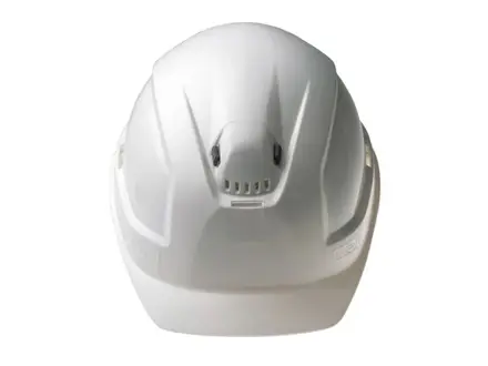Casque de sécurité Uvex Pheos B-WR en PEHD, molette de serrage rotative 6 points, blanc