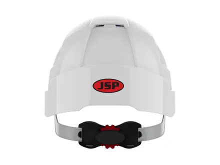 JSP EVOLite veiligheidshelm ABS 6-punt draaiknop wit