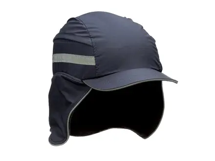 Casquette de protection 3M First Base 3 Winter, visière 55 mm, bleu marine