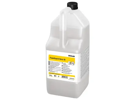 Nettoyant moussant hautement alcalin Ecolab FoamGuard Hero 10, 5 litres