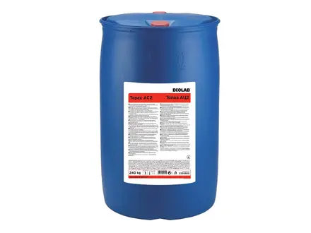 Ecolab Topaz AC2 zuur reinigingsmiddel voor ontkalking 240 kg (NL)