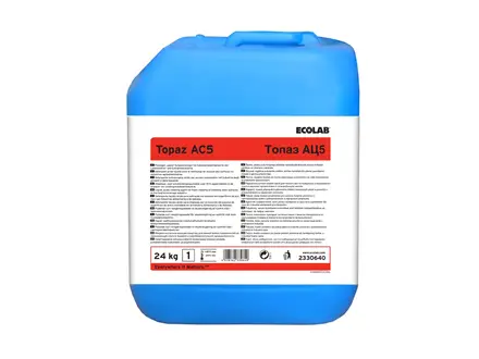 Nettoyant et détartrant moussant acide Ecolab Topaz AC5