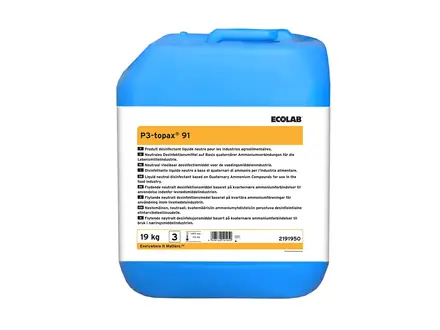 Désinfectant neutre Ecolab P3-topax 91