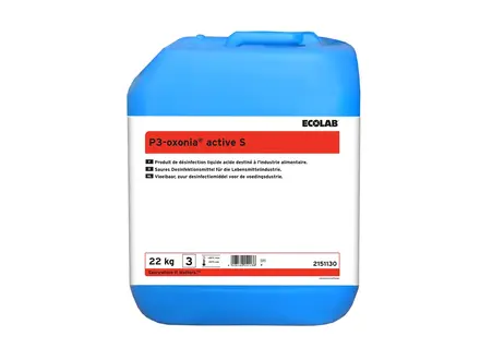 Désinfectant acide Ecolab P3-Oxonia Active S