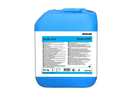 Nettoyant alcalin au chlore Ecolab Ansep Alu