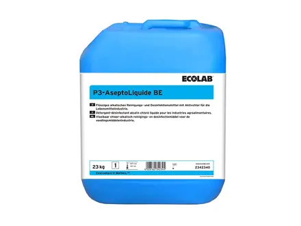 Ecolab P3-AseptoLiquide BE reiniging en desinfectiemiddel (BE)
