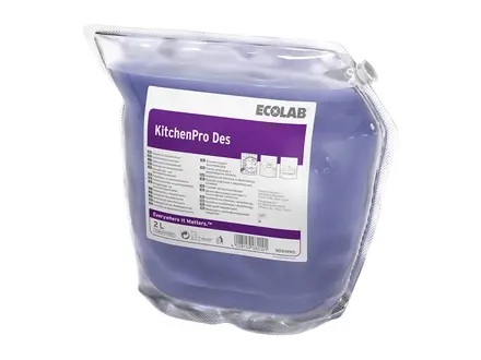 Ecolab Kitchenpro DES vloeibaar chloor desinfectiemiddel