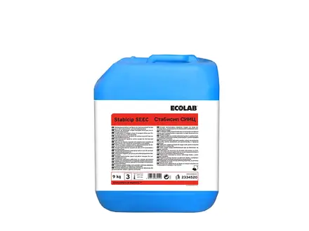 Ecolab Stabicip SEEC liquid cleaning booster CIP