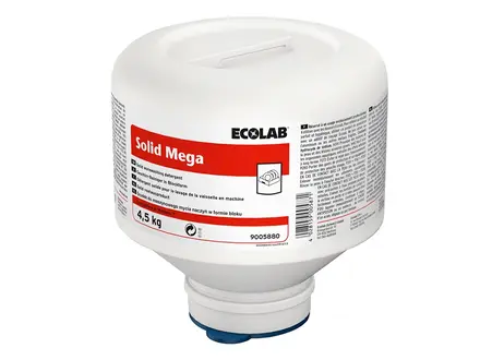 Ecolab Solid Mega hooggeconcentreerd vaatwasmiddel