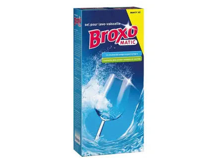 Sel adoucissant pour lave-vaisselle Broxo Matic 900 g