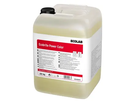 Ecolab Ecobrite Power Color booster de lessive jerrican 20 kg