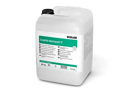 Adoucissant textile Ecolab Ecobrite Neutrasoft IT