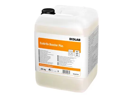 Ecolab Ecobrite Booster Plus jerrycan booster pour lave-linge 25 kg
