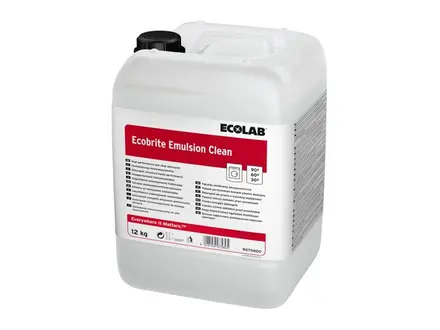 Détergent alcalin Ecolab Ecobrite Emulsion Clean